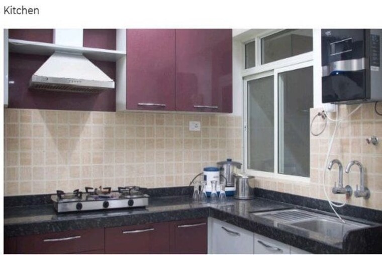 Kitchen, global-precioso-apartment 3 Bedroom 1943 Sq.Ft. Apartment In Kharadi Pune 10517034
