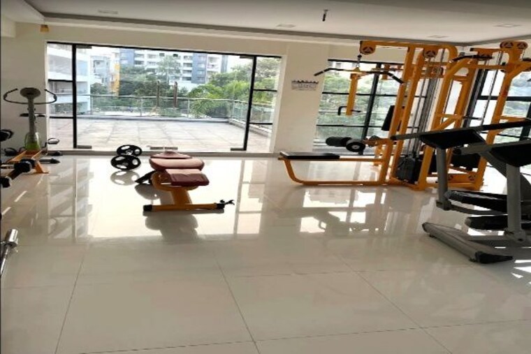 Gym, global-precioso-apartment 3 Bedroom 1943 Sq.Ft. Apartment In Kharadi Pune 10517034