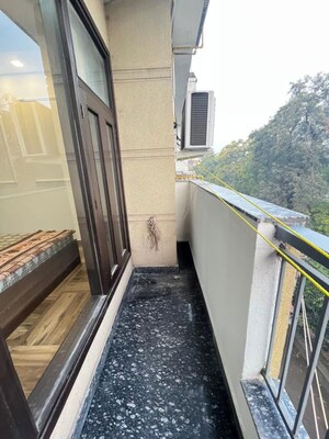Balcony in 2 BHK Builder Floor at Malviya Nagar – for Rent