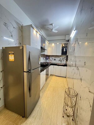 Kitchen in 2 BHK Builder Floor at Malviya Nagar – for Rent