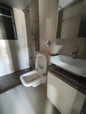 Bathroom in 2 BHK Apartment at Tapovan Apartment Malad East, Malad East – for Rent