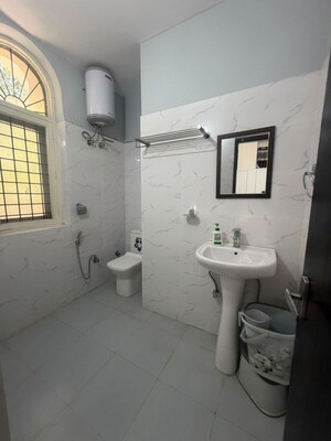 Bathroom in 5 BHK Builder Floor at Sector 15 – for Rent