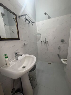 Bathroom in 5 BHK Builder Floor at Sector 15 – for Rent