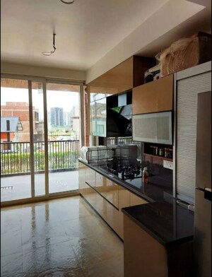Kitchen in 4 BHK Apartment at Suraj Oranje Castle, Gomti Nagar – for Rent