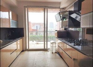 Kitchen in 4 BHK Apartment at Suraj Oranje Castle, Gomti Nagar – for Rent