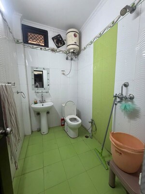Bathroom in 2 BHK Builder Floor at Sector 15 – for Rent