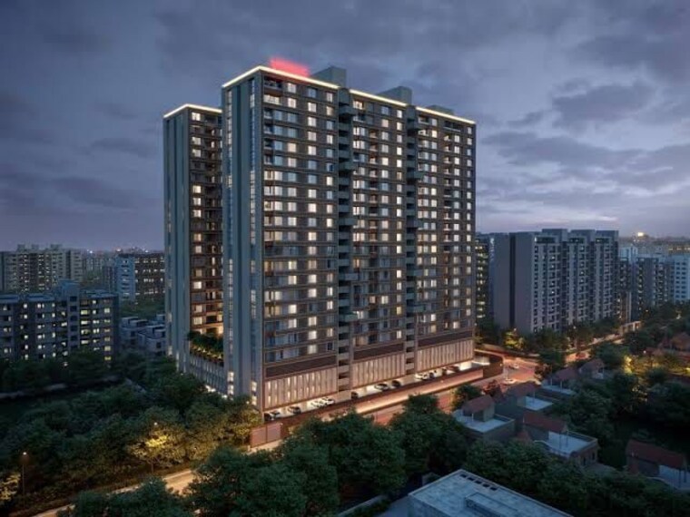 Exterior View, venus-pashmina 4 Bedroom 5200 Sq.Ft. Apartment In Bodakdev Ahmedabad 10518710