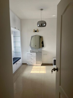 Bathroom in 3 BHK Apartment at Skyline Beverly Park, Hebbal – for Rent