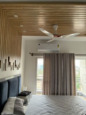 Living Room in 3 BHK Apartment at Skyline Beverly Park, Hebbal – for Rent