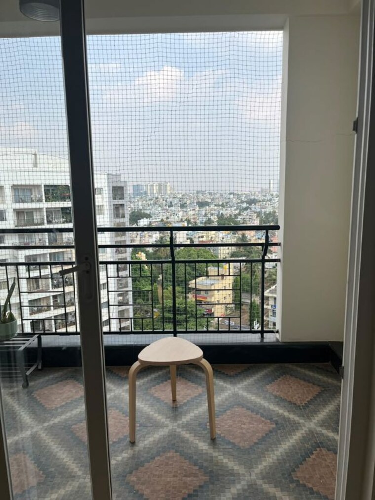 Balcony, skyline-beverly-park 3 Bedroom 1800 Sq.Ft. Apartment In Hebbal Bangalore 10518715