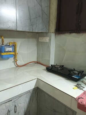 Kitchen in 1 RK Builder Floor at Lajpat Nagar I – for Rent