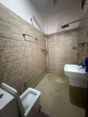 Bathroom in 3 BHK Builder Floor at Sector 15 – for Rent