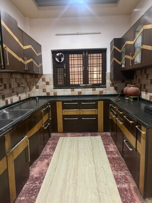 Kitchen in 3 BHK Builder Floor at Sector 15 – for Rent