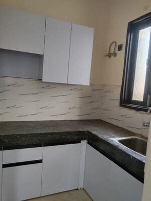 Kitchen in 1 BHK Builder Floor at Mehrauli – for Rent