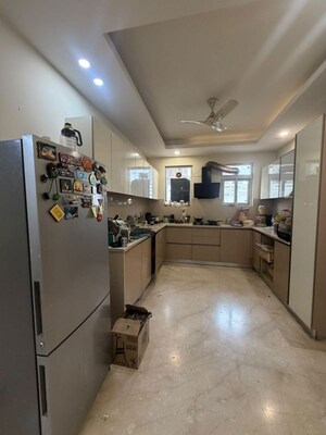 Kitchen in 3 BHK Builder Floor at Sector 15 – for Rent