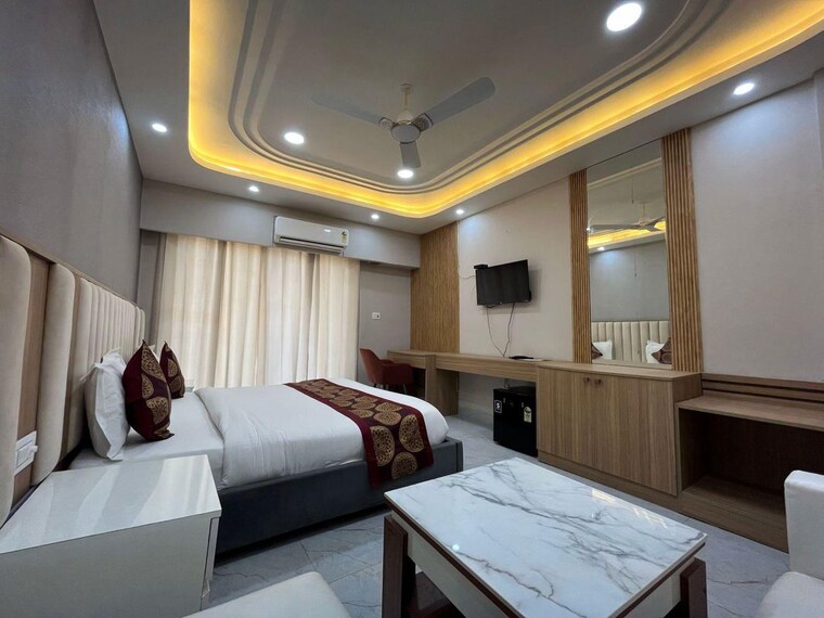 Bedroom, vvip-mangal 3 Bedroom 1870 Sq.Ft. Apartment In Raj Nagar Extension Ghaziabad 10518748