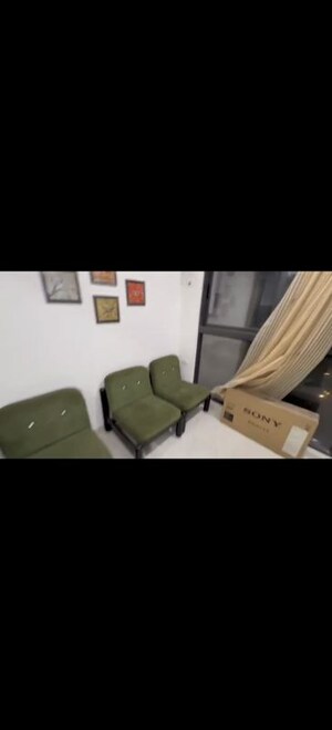 Team Area in 1 RK Apartment at Lodha Crown Quality Homes, Majiwada – for Rent