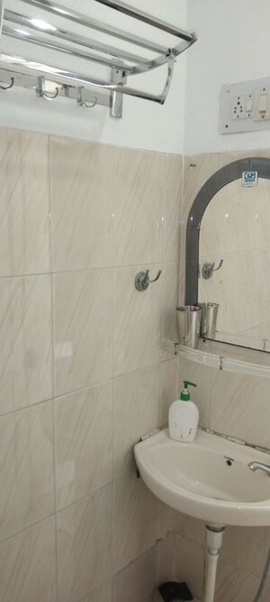 Bathroom in 2 BHK Builder Floor at Sector 23 – for Rent