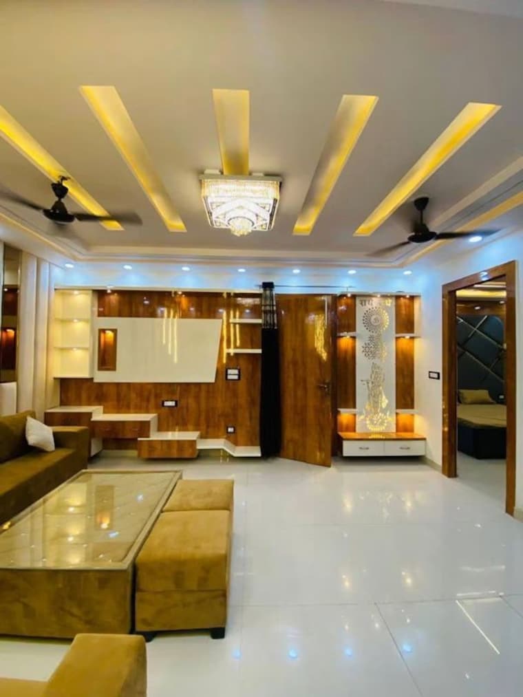 Living Room, uttam nagar 3 Bedroom 906 Sq.Ft. Builder Floor In Uttam Nagar Delhi 10518788