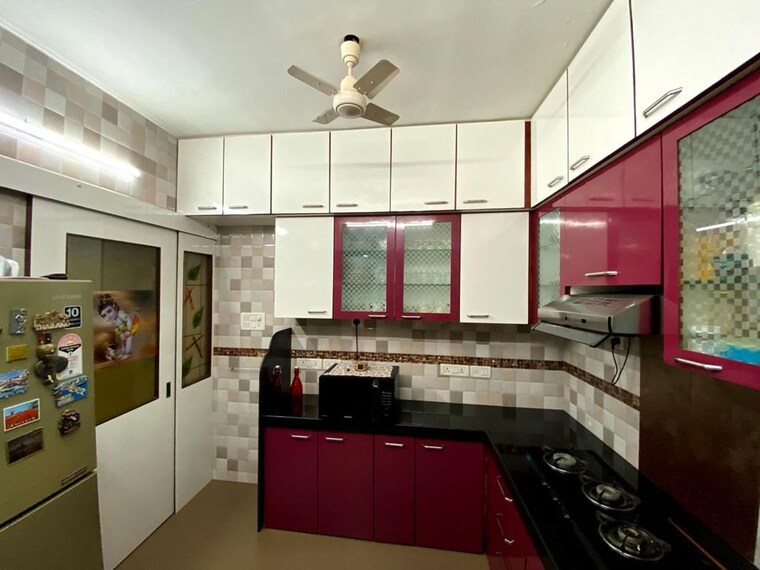 Kitchen, suncity-complex 2 Bedroom 900 Sq.Ft. Apartment In Powai Mumbai 10518792
