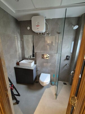 Bathroom in 3 BHK Apartment at Suncity Vatsal Valley, Gwal Pahari – for Sale