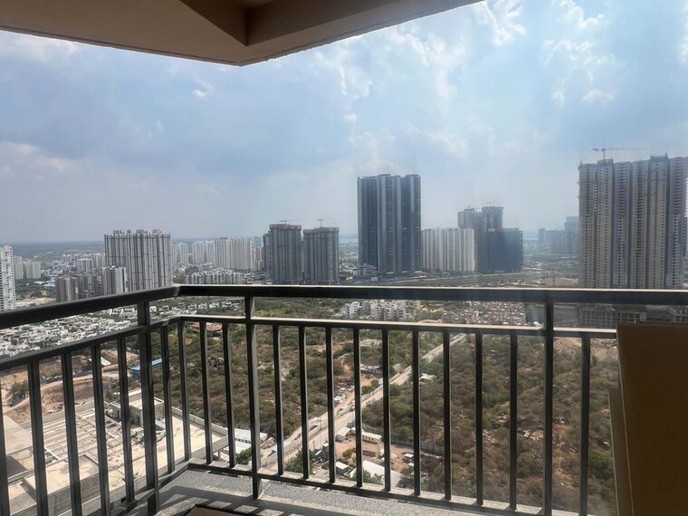 Balcony, asbl-spectra 3 Bedroom 1980 Sq.Ft. Apartment In Financial District Hyderabad 10518875