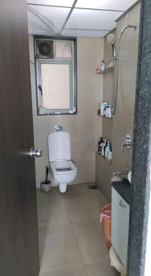 Bathroom in 1 BHK Apartment at Runwal Eirene, Balkum Pada – for Sale