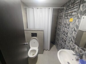 Bathroom in 3 BHK Apartment at Greenmark Mayfair Apartments, Tellapur – for Rent