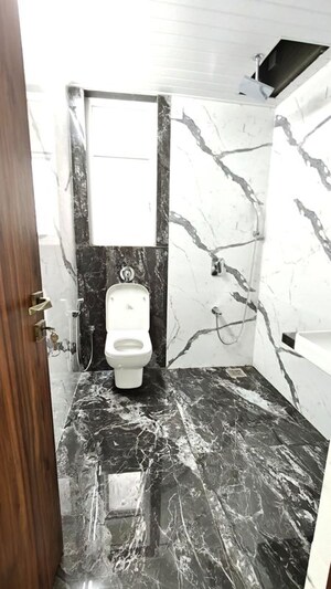 Bathroom in 3 BHK Apartment at Upper East 97, Malad East – for Rent