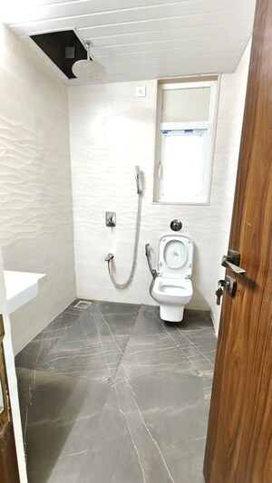 Bathroom in 3 BHK Apartment at Upper East 97, Malad East – for Rent