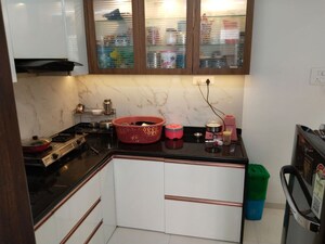 Kitchen in 2 BHK Apartment at GK Rose Woods, Pimple Saudagar – for Rent