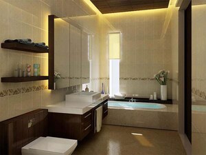 Kitchen in 1 BHK Builder Floor at Sector 21 – for Rent