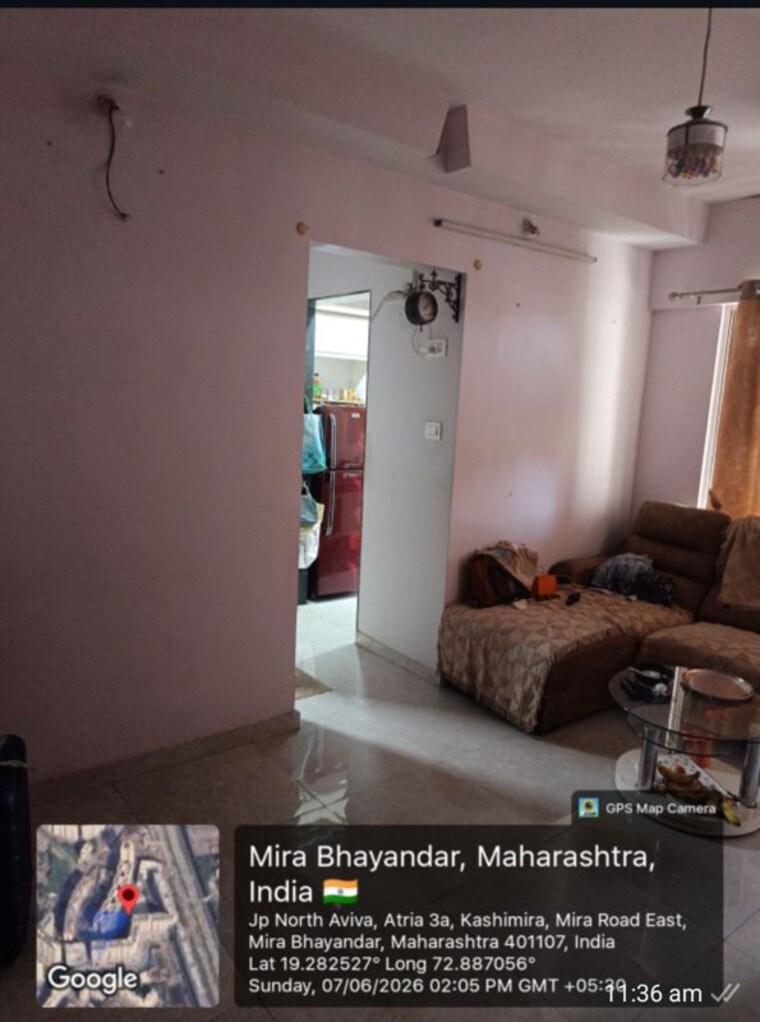 Living Room, jp-north 2 Bedroom 650 Sq.Ft. Apartment In Mira Road Thane 10519007