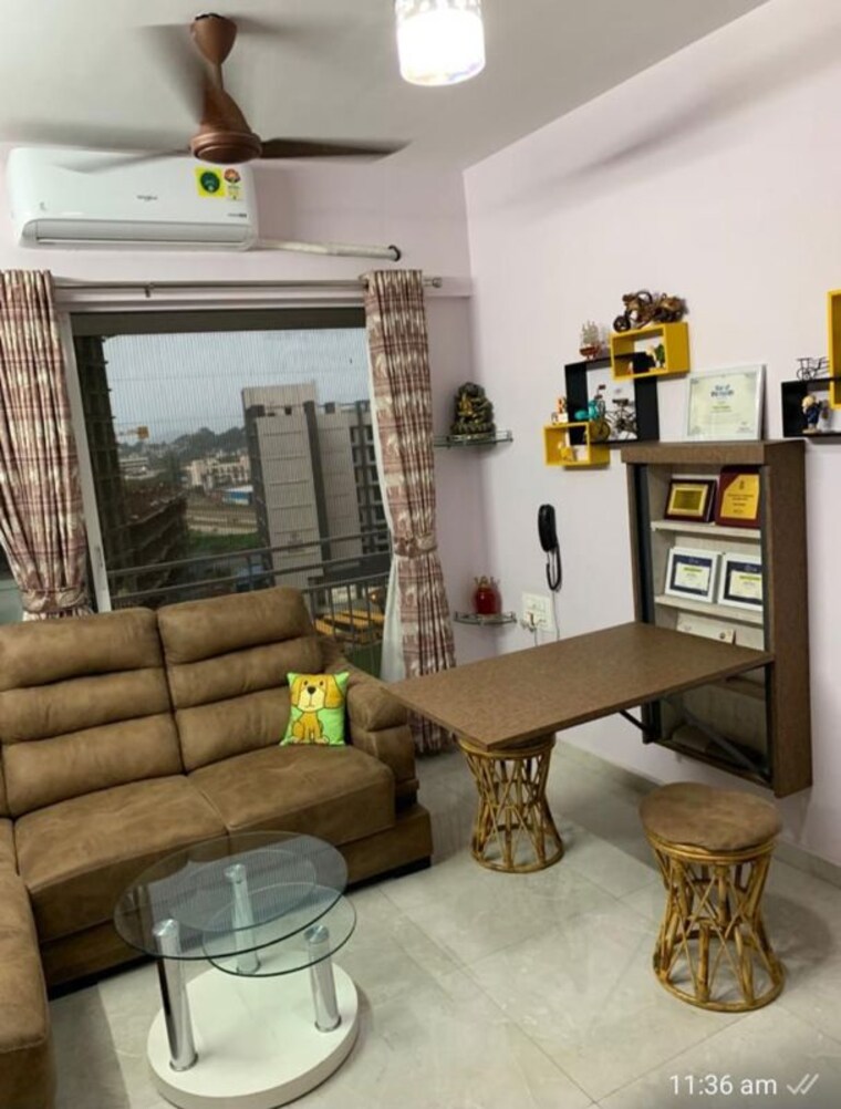 Living Room, jp-north 2 Bedroom 650 Sq.Ft. Apartment In Mira Road Thane 10519007