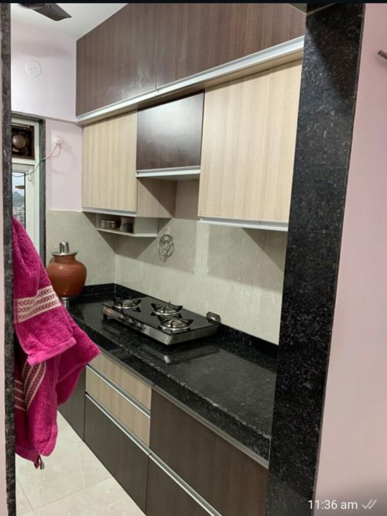 Kitchen, jp-north 2 Bedroom 650 Sq.Ft. Apartment In Mira Road Thane 10519007