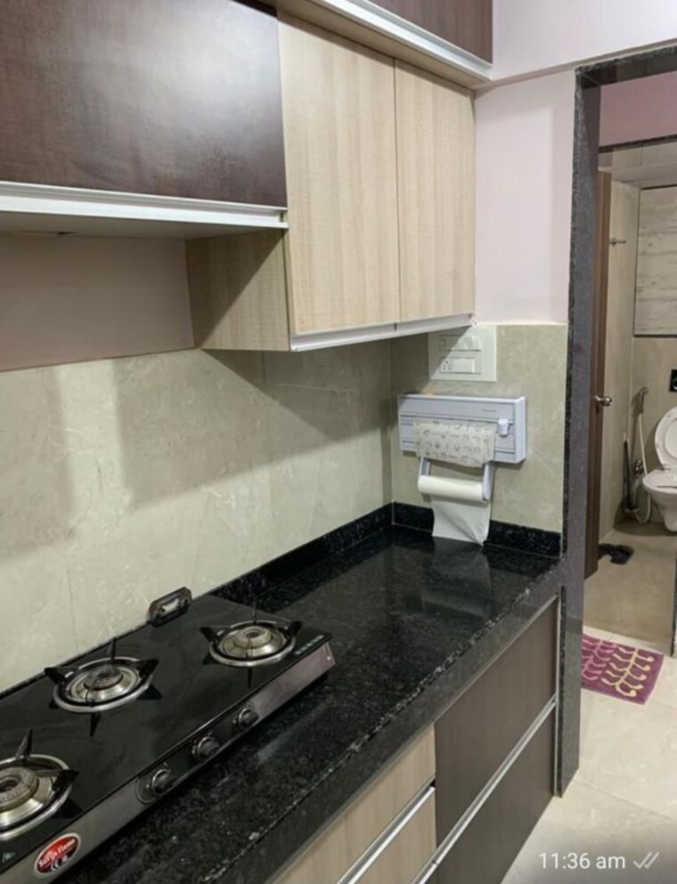 Kitchen, jp-north 2 Bedroom 650 Sq.Ft. Apartment In Mira Road Thane 10519007