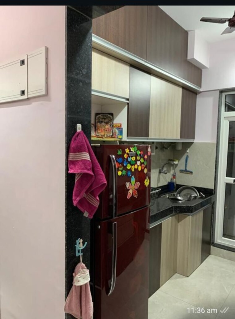 Kitchen, jp-north 2 Bedroom 650 Sq.Ft. Apartment In Mira Road Thane 10519007