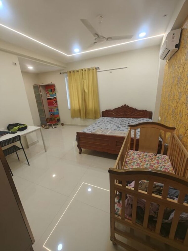 Bedroom, gks-pride 3 Bedroom 1910 Sq.Ft. Apartment In Yapral Hyderabad 10519020