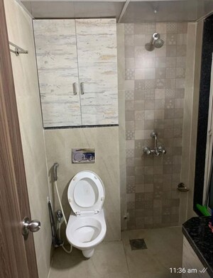 Bathroom in 2 BHK Apartment at JP North, Mira Road – for Sale