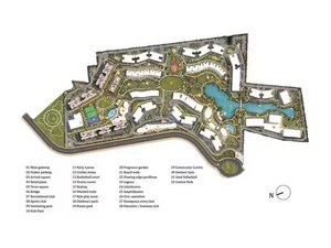 Master Plan in 2 BHK Apartment at Birla Trimaya, Devanahalli – for Sale