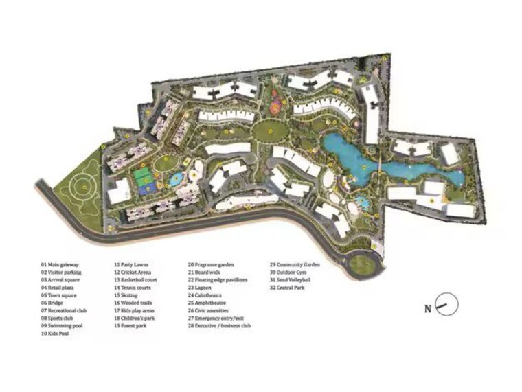 Master Plan, birla-trimaya 2 Bedroom 1174 Sq.Ft. Apartment In Devanahalli Bangalore 10519046
