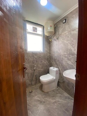 Bathroom in 2 BHK Builder Floor at Saket – for Rent