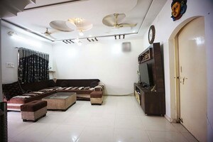 Living Room in 4 BHK Independent House at Chandkheda – for Sale