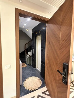 Staircase in 4 BHK Builder Floor at Greater Kailash ii – for Sale