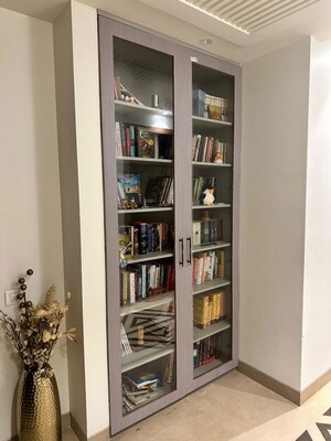 Staircase in 4 BHK Builder Floor at Greater Kailash ii – for Sale
