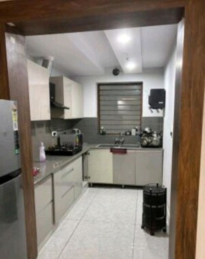 Kitchen in 3 BHK Builder Floor at RPS Palm Drive, Sector 88 – for Rent