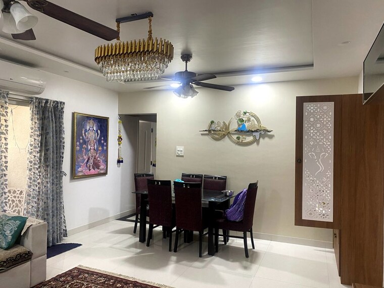 Living Room, kumar-picasso 3 Bedroom 1130 Sq.Ft. Apartment In Hadapsar Pune 10519051