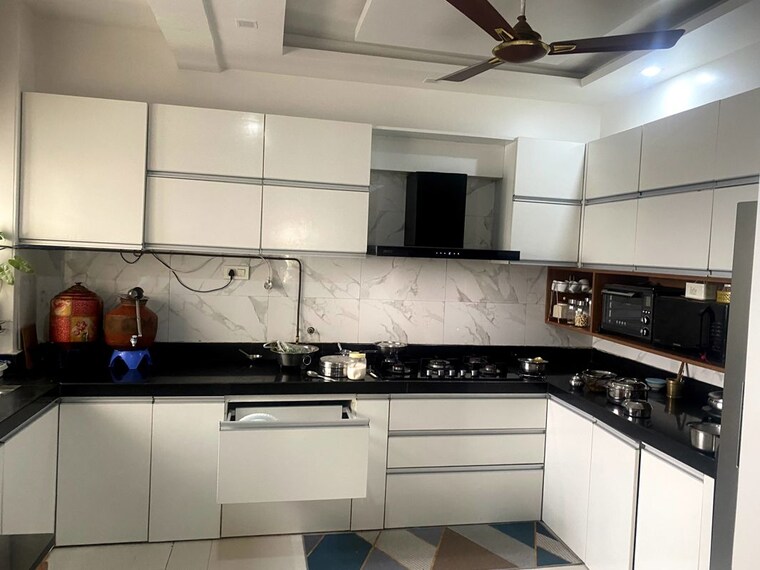 Kitchen, kumar-picasso 3 Bedroom 1130 Sq.Ft. Apartment In Hadapsar Pune 10519051