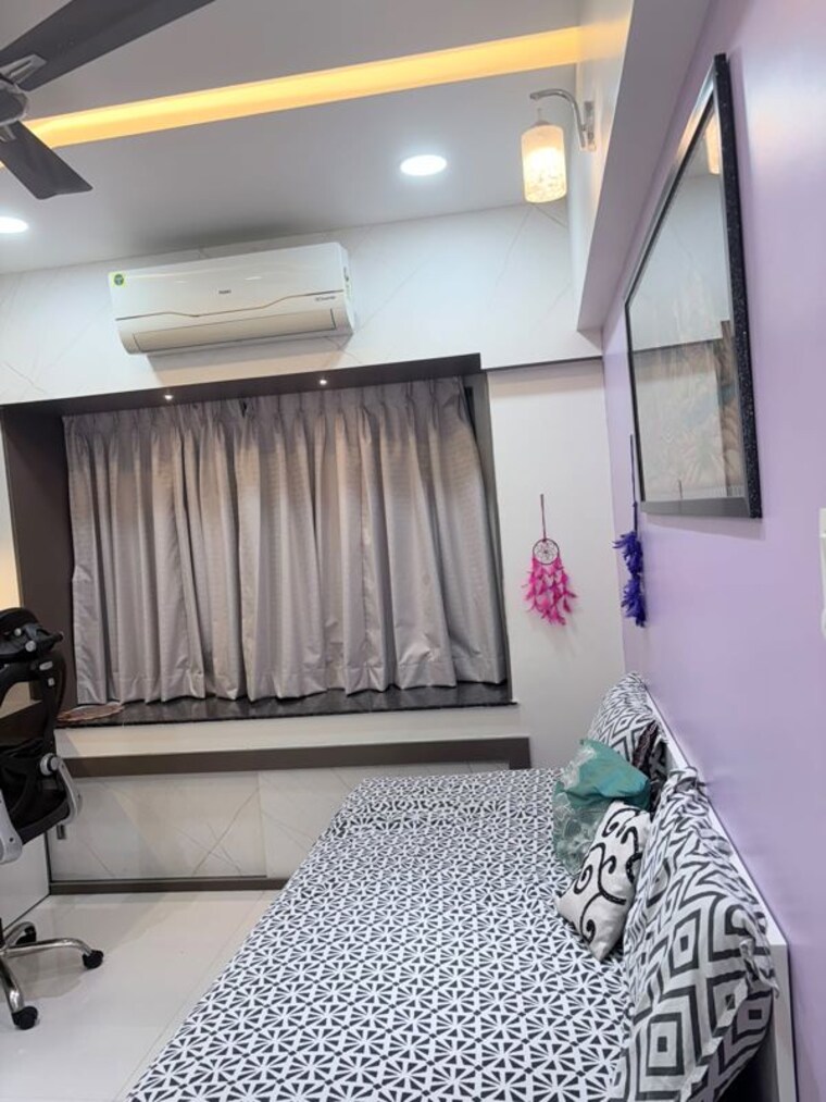 Bedroom, kumar-picasso 3 Bedroom 1130 Sq.Ft. Apartment In Hadapsar Pune 10519051