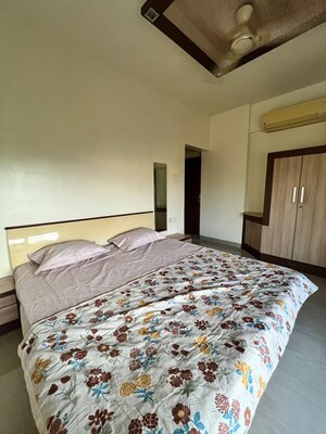 Bedroom in 3 BHK Apartment at Sree Mangal Queens Tower, Aundh – for Rent